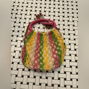 Universal Thread Multicolor Woven Bag